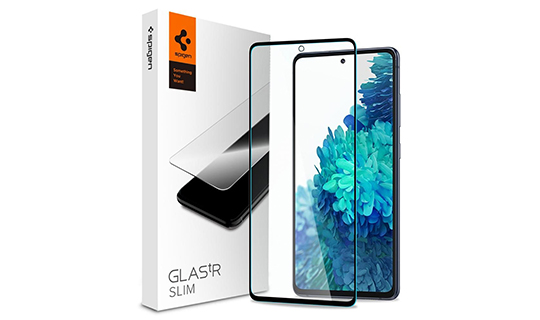 Szkło Spigen Glass FC do etui do Samsung Galaxy S20 FE