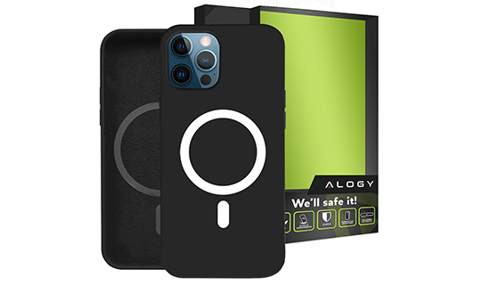 Hülle für MagSafe Ultra Slim Alogy für Qi-Ladegeräte für iPhone 12 / Pro