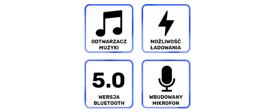 Ładowarka samochodowa Rock Space B302 Transmiter FM MP3 Bluetooth