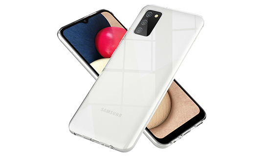 Etui obudowa case do Samsung Galaxy A02s silikonowe przezroczyste