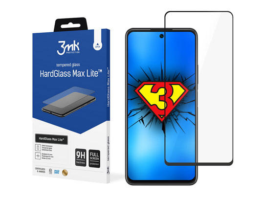 Glas für den Bildschirm 3mk HardGlass Max Lite für Huawei P Smart 2021