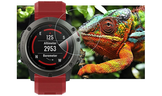 2x Szkło hartowane Alogy na ekran do smartwatcha 9H do Garmin Fenix 6x/6x Pro