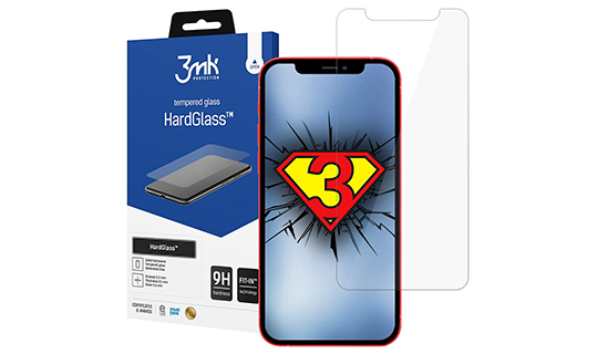 3mk HardGlass 9H Panzerglas für Apple iPhone 12 Mini