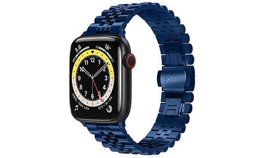 Bransoleta pasek Alogy Steel Strap do Apple Watch 42/44mm