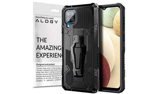 Alogy gepanzerte Schutzhülle mit Ständer für Samsung Galaxy A42 5G
