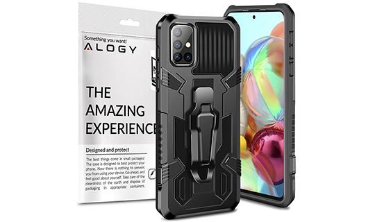 Alogy gepanzerte Schutzhülle mit Ständer für Samsung Galaxy A51 5G