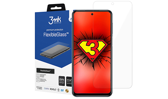 3mk Szkło hybrydowe Flexible Glass 7H do Xiaomi Redmi Note 10/ 10S 