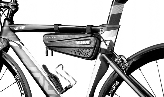 Beuteltasche Fahrradtasche Fahrradhalter Wildman Bag ES4 1.2l