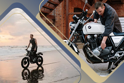 Wypróbuj uchwyty na telefon do motocykla