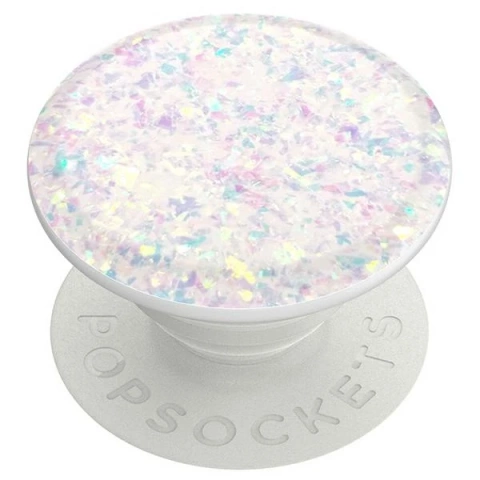 Popsockets 2 Telefonhalter und Ständer Iridescent Confetti White