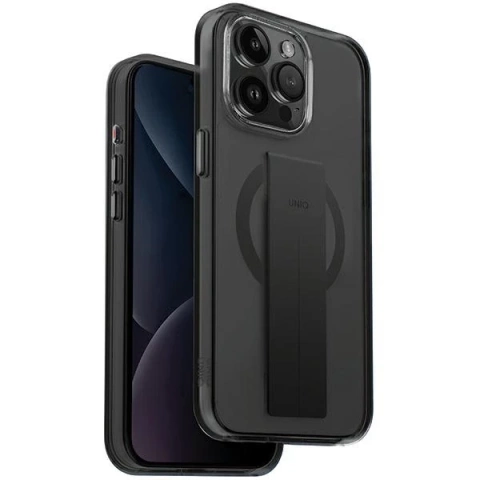 Etui Ochronne do iPhone 15 Pro Max UNIQ Heldro Mag MagClick Czarne