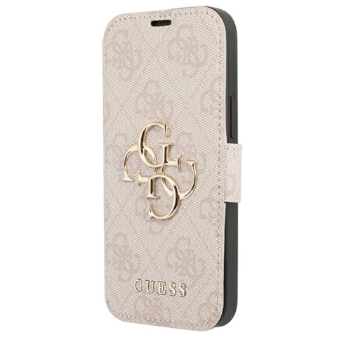 Etui Guess GUBKP13X4GMGPI für iPhone 13 Pro Max 6,7" Buch 4G Big Metal Logo