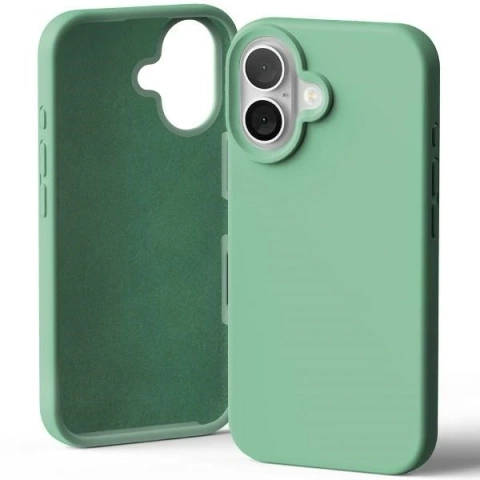 Mercury Silikonhülle für iPhone 16 6,1" Grün