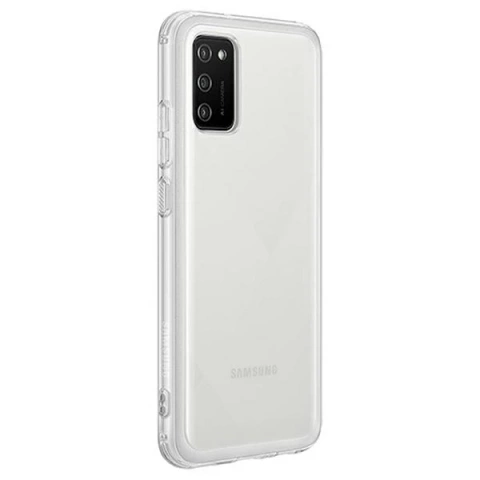 Etui Samsung EF-QA026TT für Samsung Galaxy A02s Clear Cover Transparent