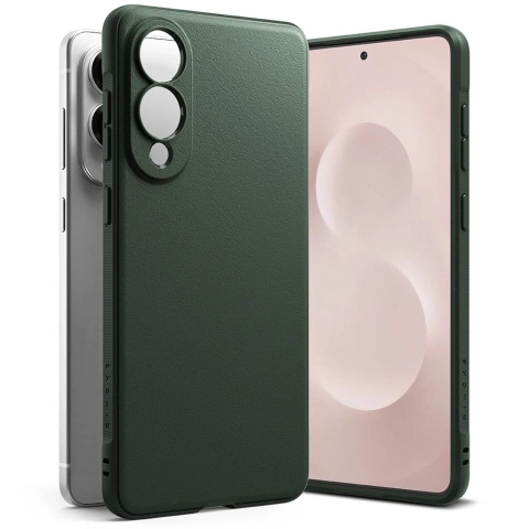 Samsung Galaxy S25 Edge Hülle Ringke Onyx Grün Militärqualität