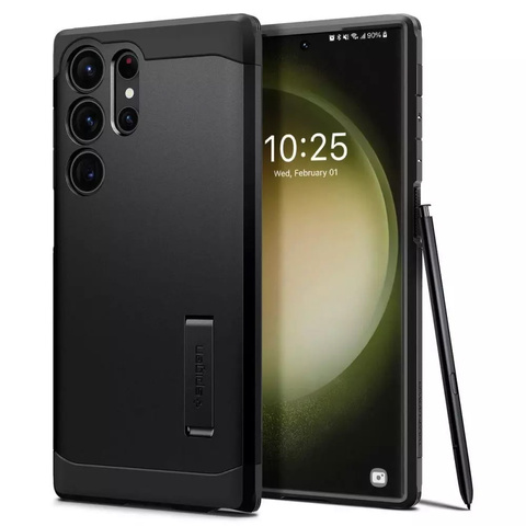Etui Spigen Tough Armor für Samsung Galaxy S23 Ultra Black