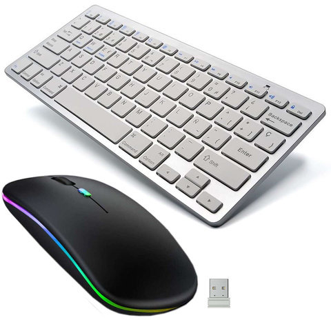 Universelle kabellose Bluetooth-Tastatur für iPad iMac iOS Android Windows Alogy Mouse