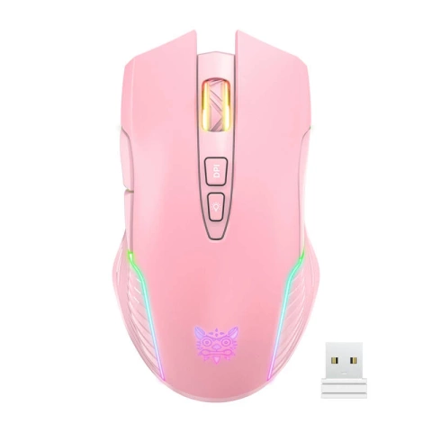 ONIKUMA CW905 Rosa 2,4G Kabellose Gaming-Maus