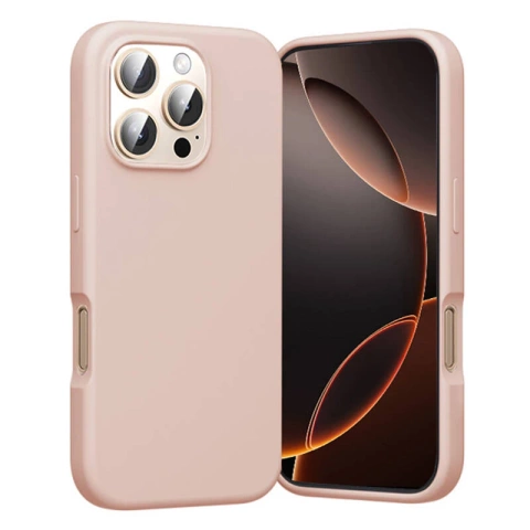 iPhone 16 Pro Max MagSafe Silikonhülle Rosa Vention