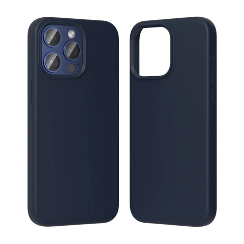 iPhone 15 Pro Vention KUFL0-30 MagSafe Hülle, Marineblau