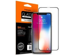 Spigen Glas.tR Slim HD Glas für die Hülle Apple iPhone XR / 11 schwarz