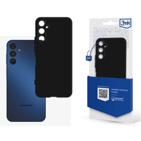 Etui für Samsung Galaxy A15 5G - 3mk Matt Case schwarz
