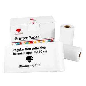 Phomemo Q12-RM10 Thermopapier 53 mm 3 Rollen