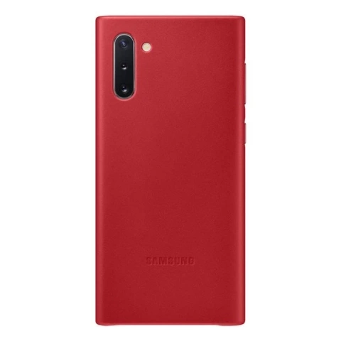 Samsung EF-VN970LR Hülle für Samsung Galaxy Note 10 N970 rot/rot Lederhülle
