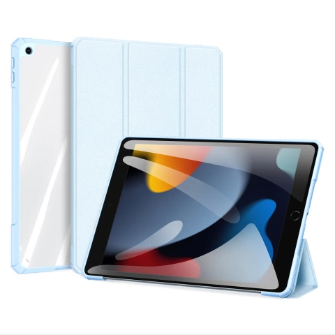 Dux Ducis Copa Hülle für iPad 10.2 '' 2021/2020/2019 Smart Cover mit Ständer blau