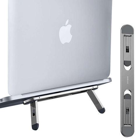 Ständerhalter Oatsbasf Mini-Laptopständer für Notebook Grau