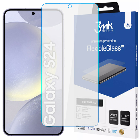 Hybridglas für Samsung Galaxy S24 – 3mk FlexibleGlass™