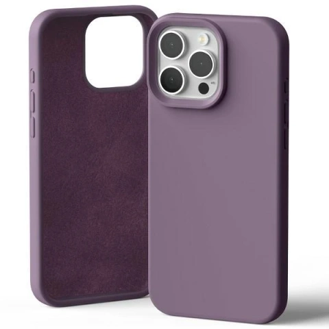 Mercury Silikonhülle für iPhone 16 Pro Max 6,9" Lila