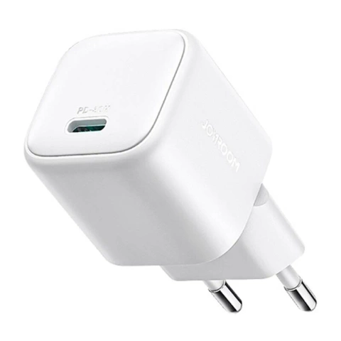 Joyroom JR-TCG15 Mini 30W GaN Ladegerät Fast USB-C Weiß