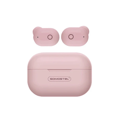 Somostel Earbuds J58 TWS Bluetooth-Kopfhörer Pink