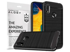 Alogy Rugged Armor Hülle für das Samsung Galaxy A30 / A20 / M10S schwarz
