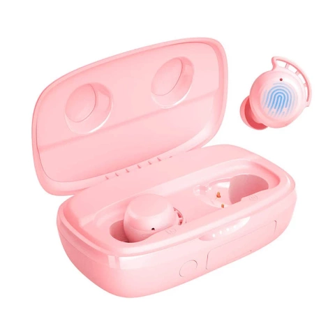 TWS Tribit FlyBuds 3 BTH92 Kopfhörer (rosa)