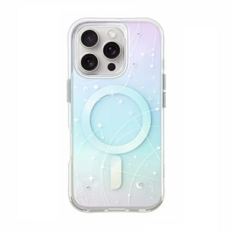 Etui UNIQ Coehl Celest do iPhone 16 Pro MagSafe Opalizujące