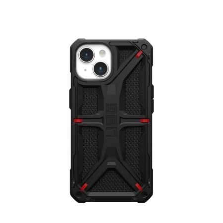UAG Monarch Case - Schutzhülle für iPhone 15 (Kevlar schwarz)