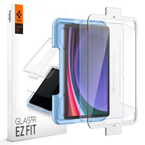 Spigen Glas.tR „EZ Fit“ gehärtetes Glas für Samsung Galaxy Tab S9 Plus 12.4 X810 / X816B Klar