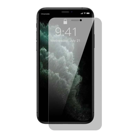 Gehärtetes Glas mit 0,3 mm Baseus Blickschutzfilter für iPhone XR / 11