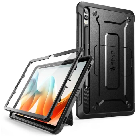 Etui Supcase Unicorn Beetle Pro für Samsung Galaxy Tab S9 Plus 12.4 X810 / X816B Schwarz