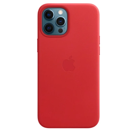 iPhone 12 Pro Max Apple Silikonhülle MagSafe Rot