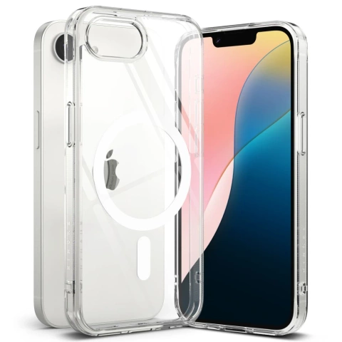 Etui für iPhone 16e Ringke Fusion Magnetic MagSafe Clear