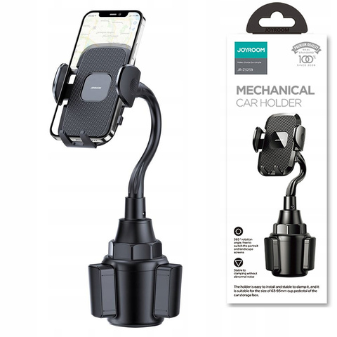 Universal Joyroom JR-ZS259 Autohalterung für Telefon für Getränkehalter Schwarz