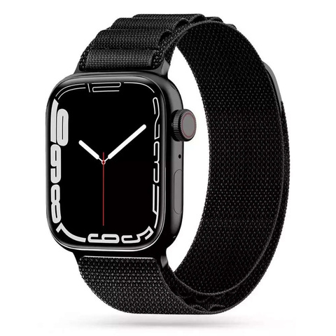 Nylon Pro Apple Watch 4 / 5 / 6 / 7 / 8 / se / ultra (42 / 44 / 45 / 49 mm) schwarz