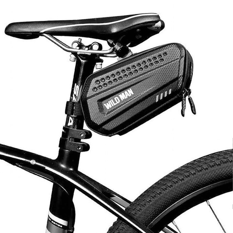 Beuteltasche Fahrradtasche Fahrradhalter Wildman Bag ES7 1.2l Schwarz