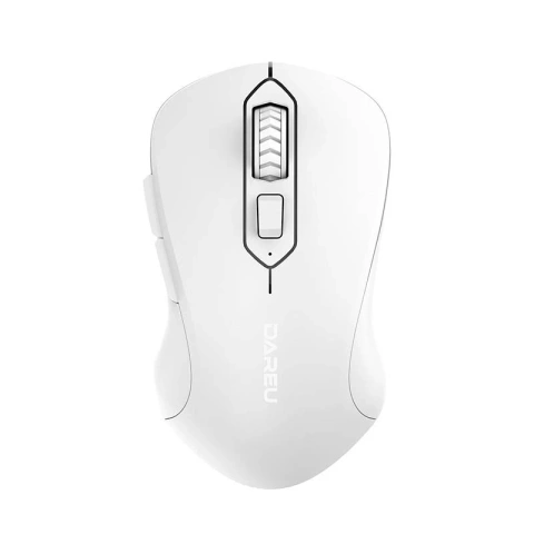 Dareu LM115G 2,4 G 800–1600 DPI kabellose Maus (weiß)