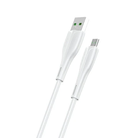 USAMS Kabel U38 microUSB 4A Schnellladung für OPPO 1m weiß