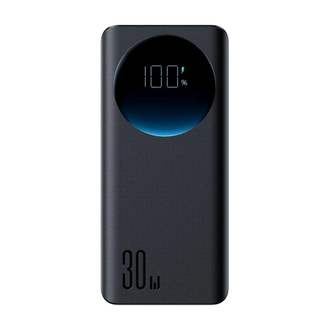 Powerbank Joyroom JR-PBF03 30000mAh PD 30W USB-C Kabel (0,25m) - schwarz