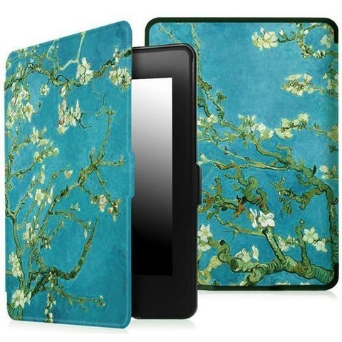 Etui Alogy Smart Case do Kindle Paperwhite 1/2/3 Kwitnący migdałowiec